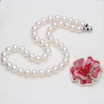 Ketting met natuurlijke zoetwaterparels