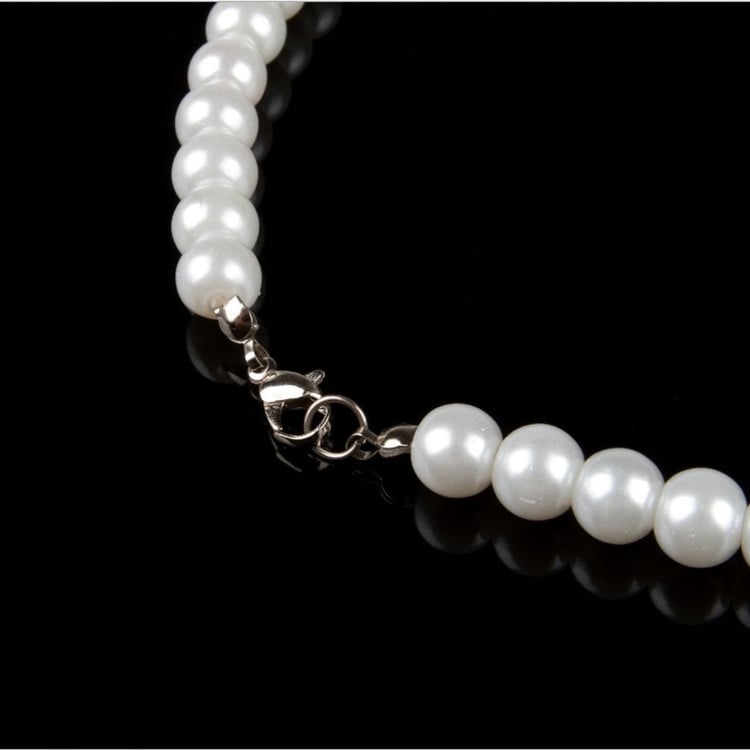 Ketting met natuurlijke zoetwaterparels